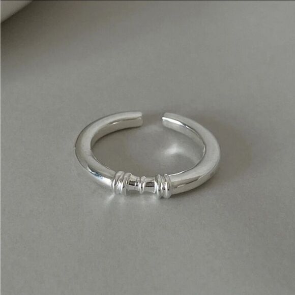 no brand Jewelry - The Thin Beauty Ring adjustable in 925 silver